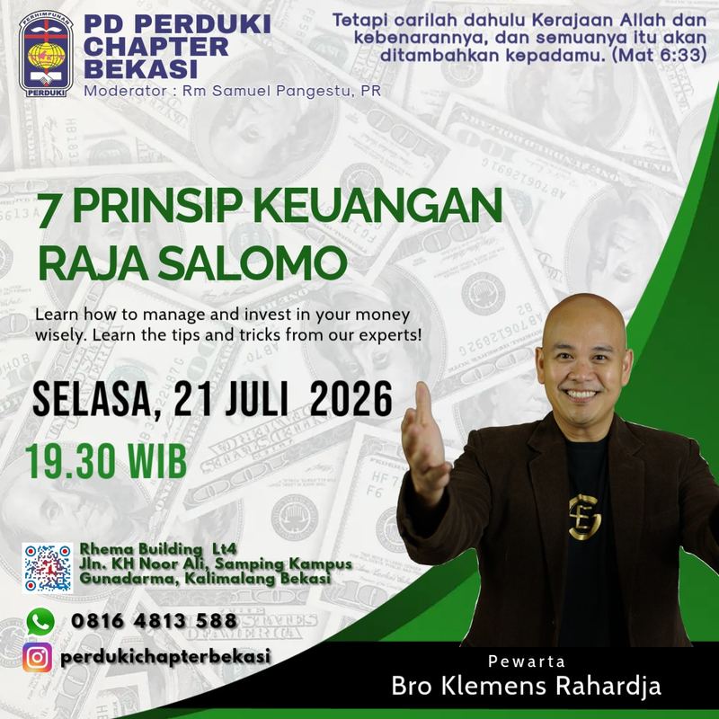 Perduki Bekasi Juli 2026 – Community Leadership Talk